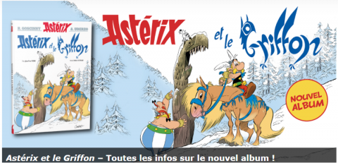 Achat et vente de la nouvelle bande dessinée Astérix et Obélix à La Motte d'Aveillans 